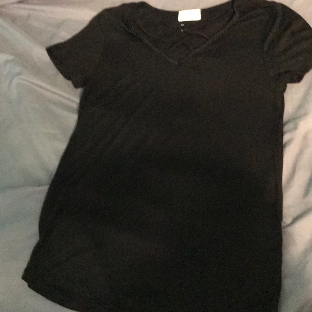 Black glitz tee shirt